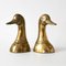 Vintage Brass Duckhead Bookends, 1980s, Set of 2 2