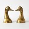 Vintage Brass Duckhead Bookends, 1980s, Set of 2 4