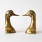 Vintage Brass Duckhead Bookends, 1980s, Set of 2 5