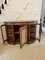 Antique Victorian Burr Walnut Inlaid Credenza, 1860s 2