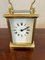 Antique Victorian Quality Brass Carriage Clock, 1880s 3