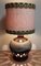 Lampada da tavolo vintage con base in ceramica marrone, anni '70, Immagine 5