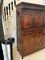 Large Antique Welsh Oak Deuddarn Cupboard, 1680s 4