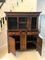 Large Antique Welsh Oak Deuddarn Cupboard, 1680s 3