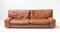 Bengodi Sofa in Original Cognac Leather by Cini Boeri for Arflex, Italy 6
