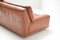 Bengodi Sofa in Original Cognac Leather by Cini Boeri for Arflex, Italy 13