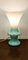 Lámpara de mesa con jarrón de cristal de Murano, Imagen 2
