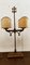 Lámpara de mesa medieval de latón martillado, Imagen 12