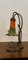 Vintage 2-Light Table Lamp with Decorated Murano Glass, Image 10