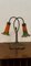 Lampe de Bureau à 2 Lampes Vintage avec Verre de Murano Décoré 15