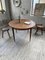 Scandinavian Round Extendable Dining Table in Teak, 1960s, Image 19