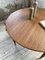 Scandinavian Round Extendable Dining Table in Teak, 1960s, Image 2