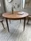 Scandinavian Round Extendable Dining Table in Teak, 1960s, Image 23