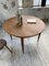 Scandinavian Round Extendable Dining Table in Teak, 1960s, Image 8