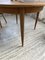 Scandinavian Round Extendable Dining Table in Teak, 1960s 11