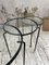 Nesting Tables in Metal & Glass, 1950s, Set of 3, Image 25