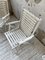 White Wooden Garden Chairs, 1950s, Set of 4, Image 33