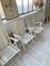 Weiße Gartenstühle aus Holz, 1950er, 4er Set 20