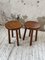 Vintage Pine Stools, 1960s, Set of 2, Image 5