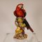 Ara o pappagallo Art Déco in porcellana nello stile di Cacciapuoti per Capodimonte, inizio XX secolo, Immagine 11