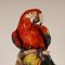 Guacamayo o loro italiano Art Déco de porcelana al estilo de Cacciapuoti para Capodimonte, principios del siglo XX, Imagen 6