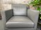 Fauteuil Jason 391 en Cuir Gris de Walter Knoll, Set de 2 6