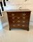 Small 18th Century George III Mahogany Chest of Drawers, 1780s, Image 1
