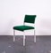 Bauhaus Green and White Office Chair, 1950s 2