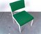 Bauhaus Green and White Office Chair, 1950s 12