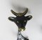 Black Brass Animal Cloakroom Hook by Walter Bosse, 1950s, Set of 12 7