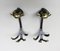 Black Brass Animal Cloakroom Hook by Walter Bosse, 1950s, Set of 12 37