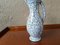 Crispe Blue Emaille Vase, 1950er 2