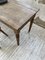 Long Pine and Beech Farmhouse Bistro Table, 1950s 36