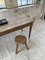 Long Pine and Beech Farmhouse Bistro Table, 1950s 19