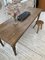 Long Pine and Beech Farmhouse Bistro Table, 1950s 6