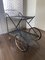 Italienischer Vintage Regency Barwagen aus Messing & Metall, 1950er 7