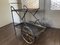 Italienischer Vintage Regency Barwagen aus Messing & Metall, 1950er 3