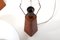 Cognacfarbene Tischlampen aus Leder von Lisa Johansson-Pape für Illums Bolighus, 1960er, 2er Set 10
