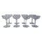 Baccarat Crystal Champagne Coupe Glasses, 1990s, Set of 12 1