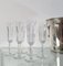 Baccarat Crystal Champagne Flutes, 1990s, Set of 6 2