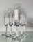 Baccarat Champagnerflöten aus Kristallglas, 1990er, 6 . Set 5