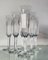 Baccarat Crystal Champagne Flutes, 1990s, Set of 6 5