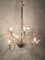 Large Murano Clear Glass Chandelier, 1940s, Image 7