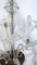 Großer Murano Klarglas Kronleuchter, 1940er 2