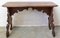 Spanish Revival Carved Colonial Console Table, 1960s 2