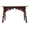 Spanish Revival Carved Colonial Console Table, 1960s, Image 1