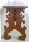 Spanish Revival Carved Colonial Console Table, 1960s 4