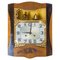 Art Deco French Walnut Wall Clock with Chime, 1950s, Image 1