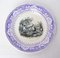 19th Century Historized Months Family Scenes Faience Plates, France 4