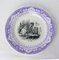 19th Century Historized Months Family Scenes Faience Plates, France 6